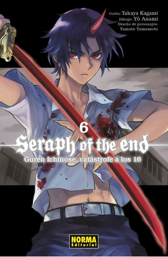 Manga Seraph Of The End Catastrofe A Los 16 Tomo 06 - Norma