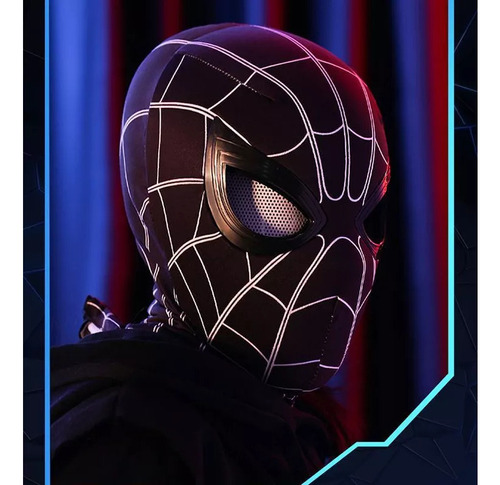 Nueva Máscara Facial Creativa De Spider Man Con Moderna Cubi