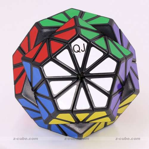 Cubo Rubik Qj Pyraminx Megaminx Crystal