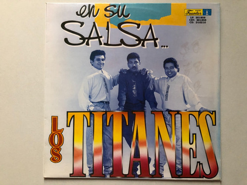 Lp - Acetato - Los Titanes - En Su Salsa