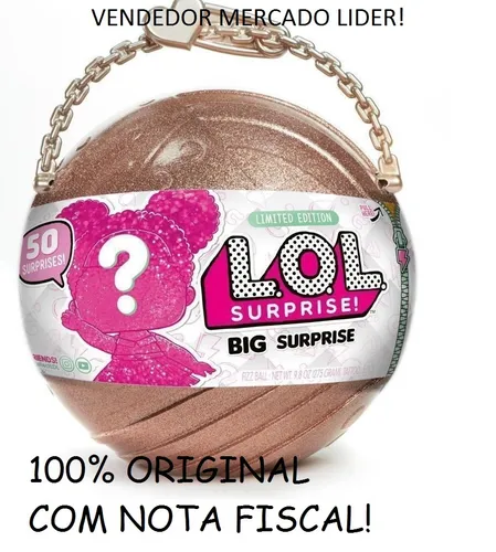 Surprise Dolls Lol Big Surprise Bola Gigante 50 Sorpresas Bola