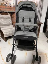 Comprar Coche De Paseo Bebesit Sprint Gris Con Chasis Color Negro