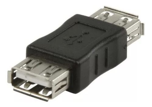 Ficha Union De Cables Usb. Conector Usb Hembra / Hembra