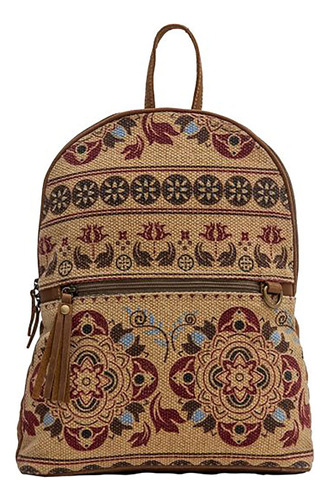 Myra Bag Western Bolso Mochila De Cuero Para Mujer - Dartrix