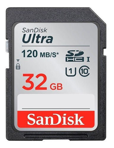 Memoria Tarjeta Sandisk Ultra Sd 32 Gb Sdhc Sdxc Clase 10
