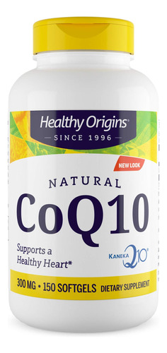 Healthy Origins Kaneka Coq10 Gels, 300 Mg, 150 Unidades