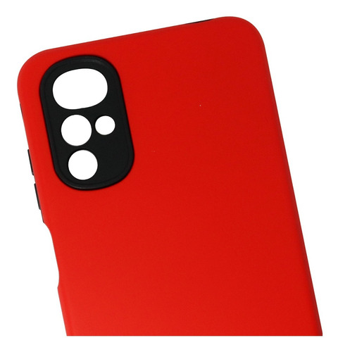 Funda Case Para Motorola E32 Liso Rígido (incluye Mica)