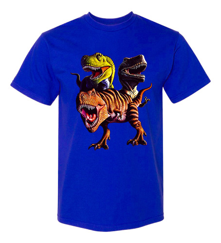 Remera Camiseta Dinosaurios Jurassic Word En Varios Colores