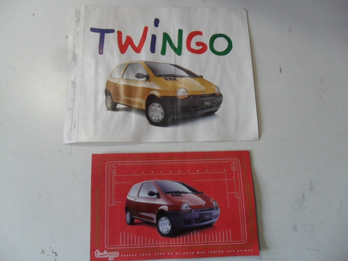 Revista Folleto Antiguo Renault Twingo Lote Original 