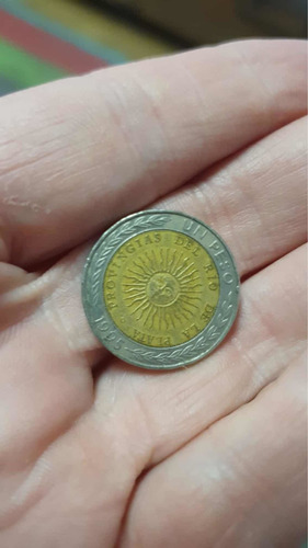 Moneda De 1 Peso Con Error De Acuñacion. Provingias