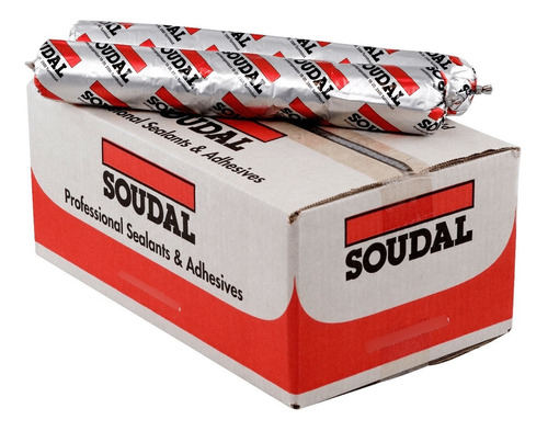 Sellador De Poliuretano Soudaflex 40 Fc Bco 600 Ml Con 12 Pz