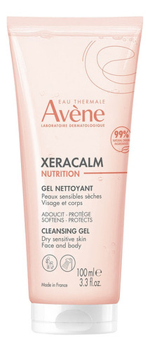 Avene Xeracalm Nutrition Gel Nettoyant 100ml Momento De Aplicación Día/noche Tipo De Piel Pieles Secas