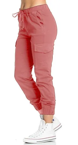 Pantal n Jogger Tipo Cargo Para Dama Env o gratis