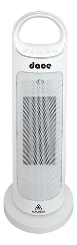 Calefactor De Torre Cerámico Color Blanco Dace
