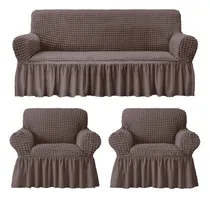 Comprar Funda Polatti Turco 3 + 1 + 1 Café Con Leche Turco 3-1-1 De 100cm X 180cm Para Juego De 3+1+1 Cuerpos De 3 Cuerpos