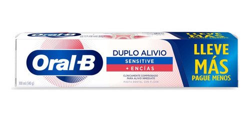 Crema Dental Oral-b Duplo Alivio - mL a $264