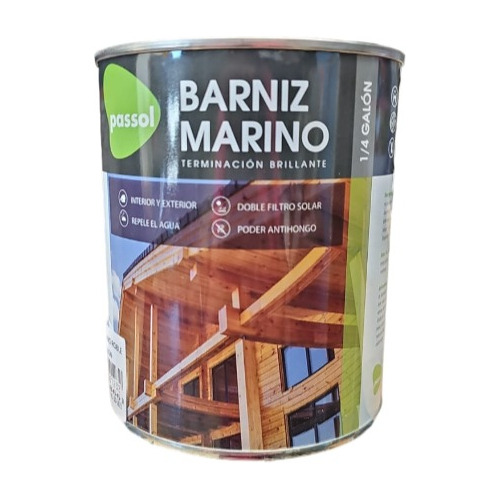 Barniz Marino Passol Caoba 1/4 Gl