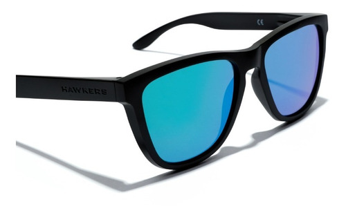 Lentes De Sol Hawkers One Raw Hombre Y Mujer Elige Tu Color Diseño Negro Brillo/azul