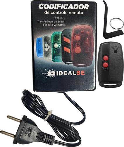 Kit Codificador Idealse Bivolt + 10 Controles Regravável