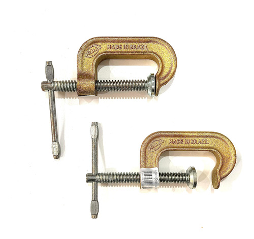 Grampo Sargento C Somar N2 1 Unid Abertura 57mm