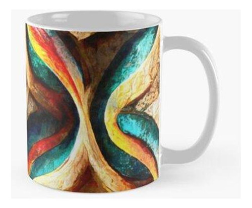 Taza Talla Abstracta De Mármol Sintético - Ballio Proxsimus 