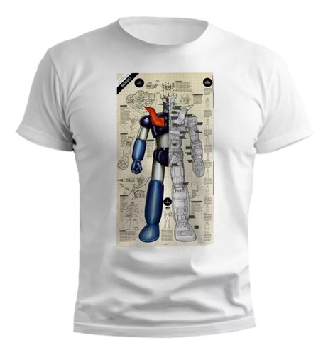 Remera Mazinger Z - Diseños Exclusivos Para Adultos Y Niños