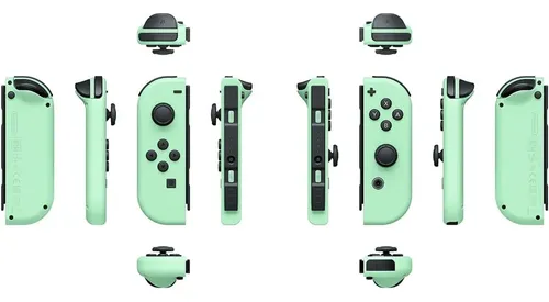 Controle Sem Fio Nintendo Switch Joy-con Roxo E Verde Pastel