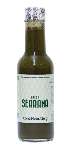 Salsa Serrana 156g Cusibani Botella Mezcla De Chiles