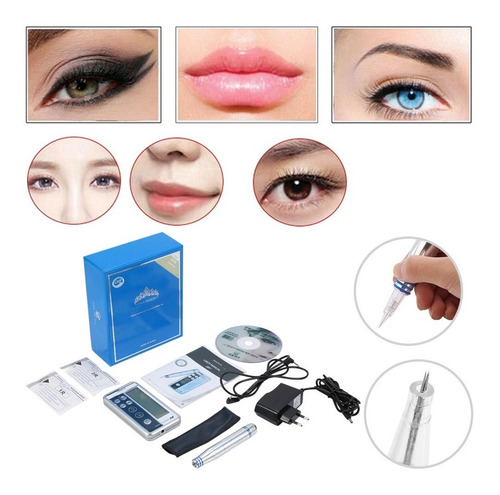 Imagen 3 de 3 de Maquina Profesional Para Microblading Cejas, Labios, Ojos