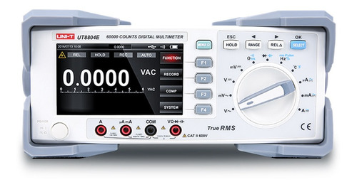 Multímetro Tester Digital De Banco True Rms Uni-t Ut8804e