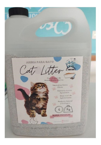 Arena Para Gato Premium Cat Litten 4 Kg 