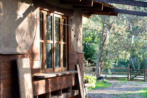 Hermosa Cabaña En Madera Y Bioconstrucción