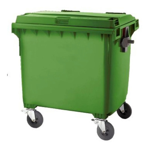 Imagen 1 de 1 de Contenedor De 1.100 Litros 4 Ruedas