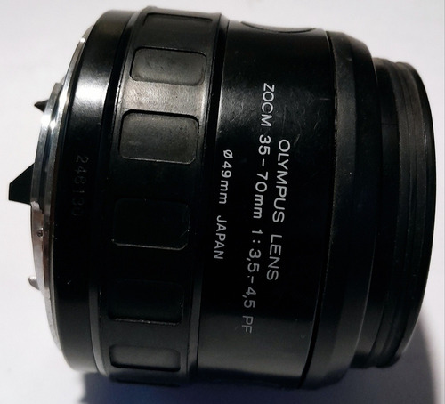 Zoom Olympus Lens 35 70 Mm 49 Mm Diámetro Japan