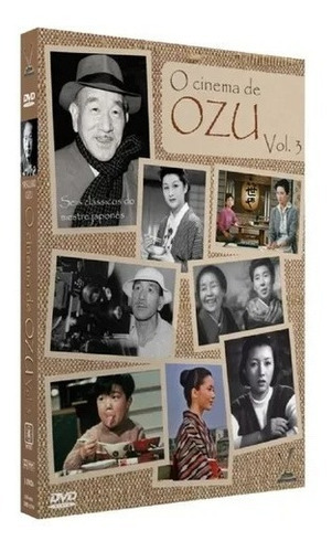 O Cinema De Ozu Vol.3 - Box Com 3 Dvds - 6 Filmes