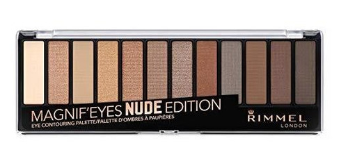 Paleta De Ojos Rimmel Magnifeyes, Edicion Nude, Paquete De 