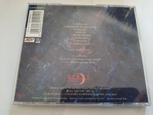 Iq - Nomzamo / Cd / Uk Incluye: Promises (as The Years Go By