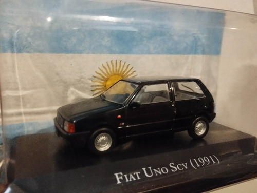 Fiat Uno Auto Salvat Ixo Colección Esc 1 43 10cm  