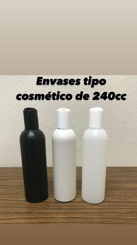 Envases Plasticos Tipo Cosmetico De 240cc Y 480cc 