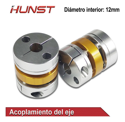 Hunst Cnc Acoplamiento De Motor Diámetro Interior 12mm