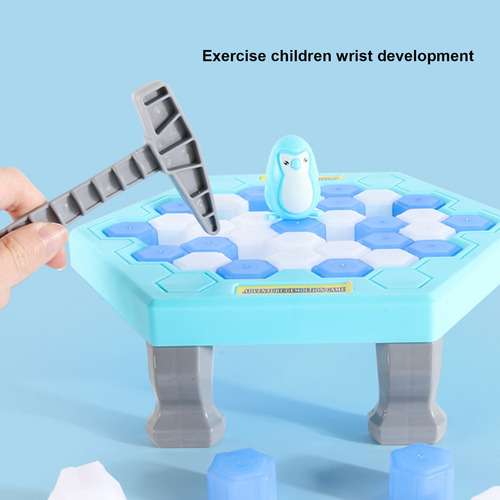 Juego Salva Pingüino Rompehielos Trampa Bloques Con Martillo