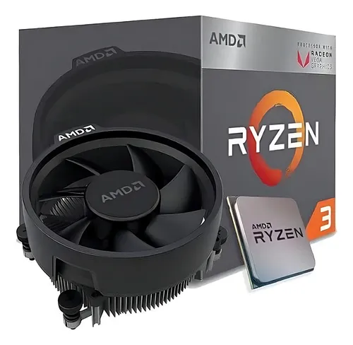 Processador gamer AMD Ryzen 3 3200G YD3200C5FHBOX de 4 núcleos e ...