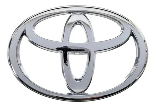 Emblema  Cromada Para Toyota 18 X 12.5 Cm