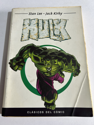 Libro Hulk - Clásicos Del Cómic - Stan Lee - Muy Buen Estado