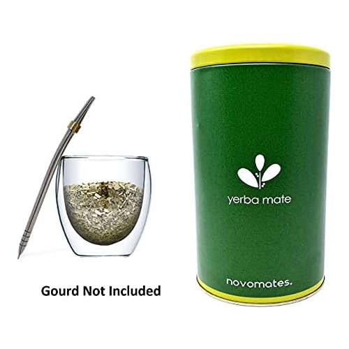 Contenedor De Yerba Mate De 500 Gramos (1.1 Libras) Y B...