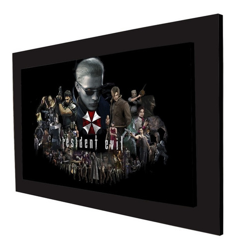 Cuadro 60x40cms Decorativo Resident Evil 1!!!+envío Gratis