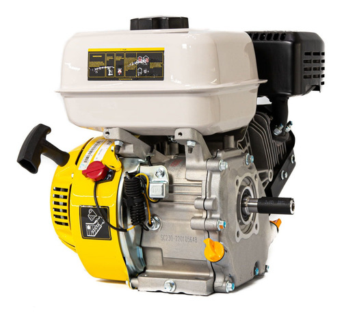 Imagen 5 de 10 de Motor A Explosión Naftero 7.5 Hp 223 Cc Ohv Eje Horizontal