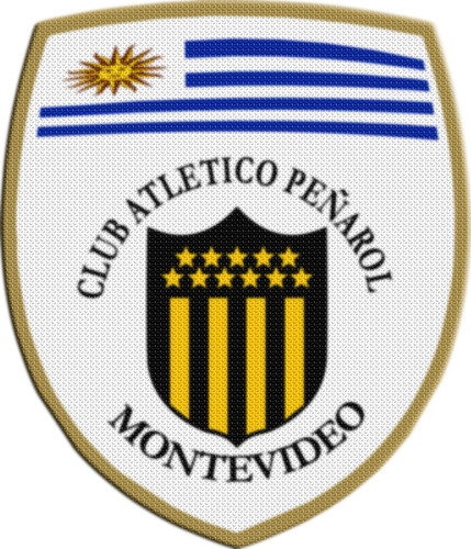 Parche Termoadhesivo Shield Uruguay Peñarol