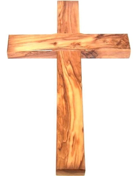 Croce da parete crocifisso in legno di ulivo 12,7 cm Cruz de madera de olivo con Crucifijo 13 cm
