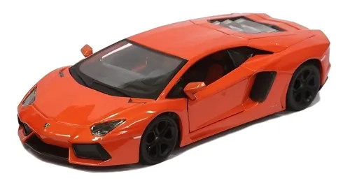 ミニカー Lamborghini Aventador LP 700-4 Miniatura Lamborghini Aventador Lp 700-4 Laranja Maisto 1/24